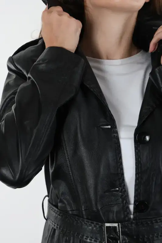 Astana Kadın Deri Ceket