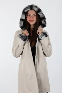 Rexs Hakiki Deri kadın Ceket