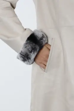 Rexs Hakiki Deri kadın Ceket