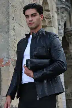 derihouse hakiki deri-caisson siyah unisex canta