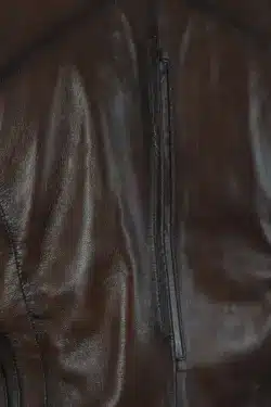 Küba Erkek Kahverengi Kısa Hakiki Deri Ceket