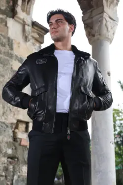 Pilot Deri Ceket