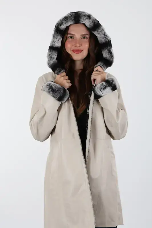 Rexs Hakiki Deri kadın Ceket