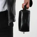 derihouse hakiki deri-caisson siyah unisex canta