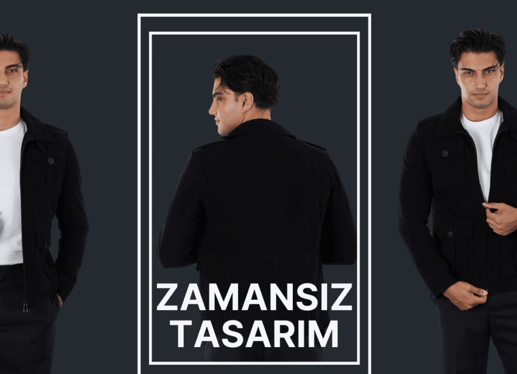 Erkek Deri Ceket Zamansız Tasarım